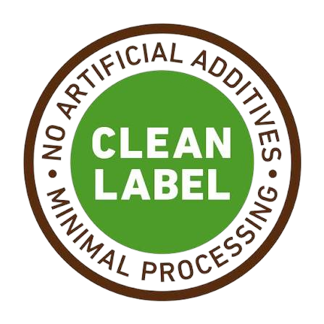 Clean Label: no artificial additives, minimal processing