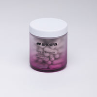 8hours Bedside Sleep Jar – premium glass jar designed to store your sleep supplements bedside