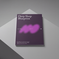 8hours Deep Sleep Blueprint cover – evidence-based sleep improvement guide from 8hours sleep supplement brand