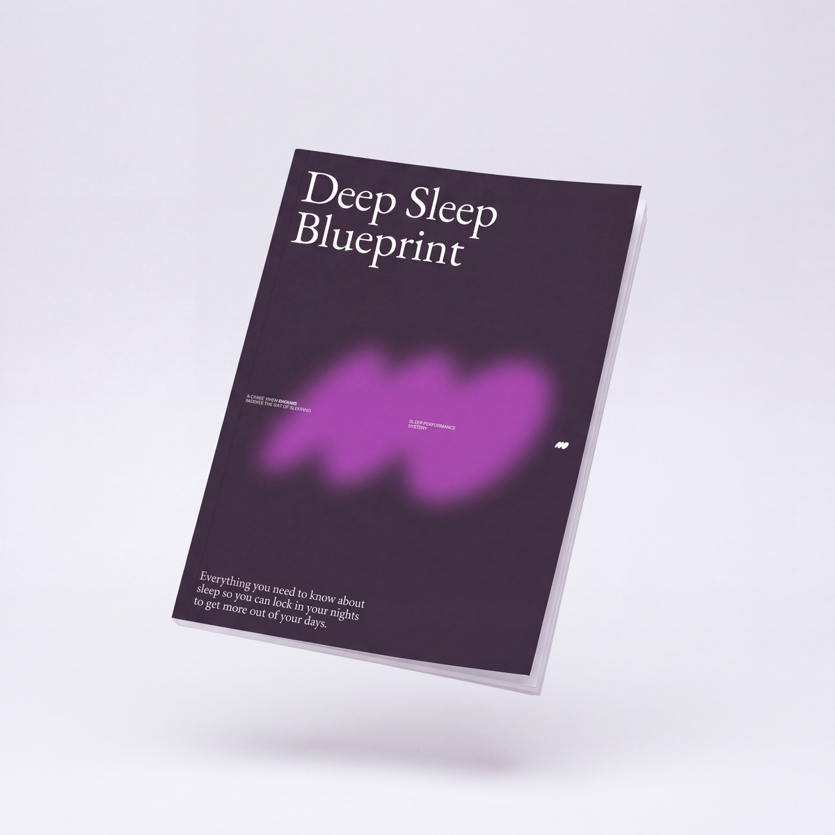 8hours Deep Sleep Blueprint content – actionable sleep optimisation strategies and routines for deeper nights