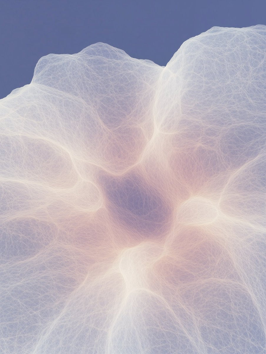 Pale blue cloud-like texture